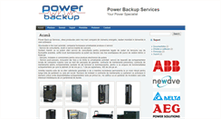 Desktop Screenshot of power-backup.ro